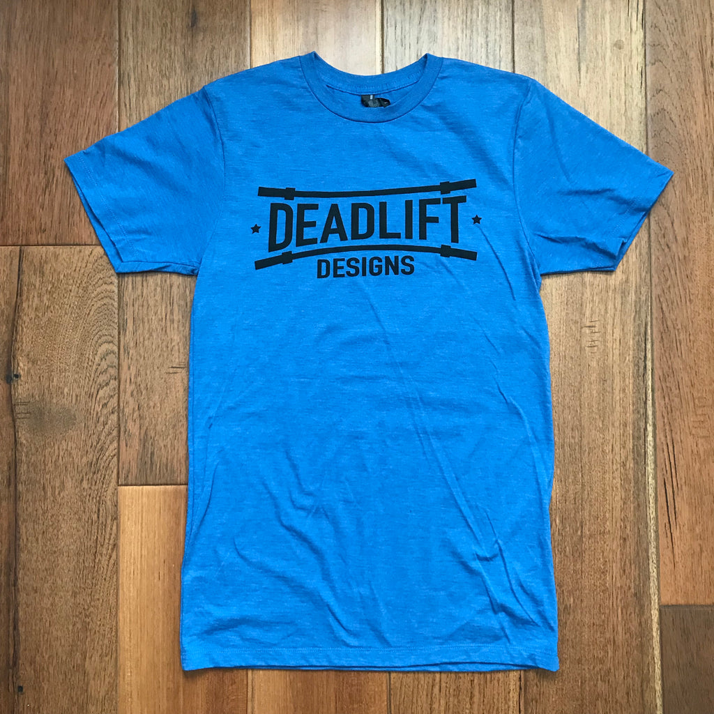 Deadlift Designs Shirt Blue